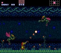 une photo d'Ã©cran de Super Metroid sur Nintendo Super Nes